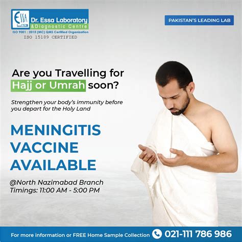 meningitis vaccine for umrah near me